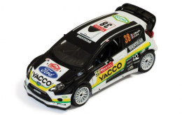 Ford Fiesta RS WRC - J. Maurin/O. Ural - Rallye Monte-Carlo 2012 #38 - Ixo - Ixo