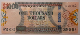 Guyana 1000 Dollars N.D. (2019) P38cUNC - Guyana