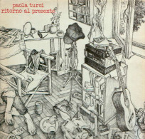 * LP *  PAOLA TURCI - RITORNO AL PRESENTE (Italy 1990 EX-) - Other - Italian Music