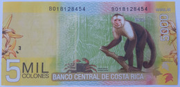 Costa Rica 5000 Colones 2012 (serie B) P276 UNC - Costa Rica