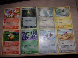 Lot De 8 Cartes Françaises Pokemon - PV - Holographique - Niveau - Lots & Collections