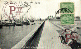 EGIPTO. EGYPTE. PORT SAID. ENTREE DU CANAL ET PHARE. FARO. - Port-Saïd