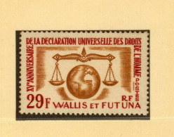 WALLIS   LUXE NEUF SANS CHARNIERE 169 DECLARATION DROITS DE L'HOMME - Unused Stamps