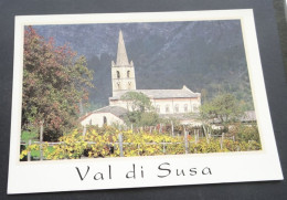 Val Di Susa - All'imbocco Del Vallone Del Terrente Cenischia, Spicca La Chiesa Di Venaus - # 30605D - Kerken