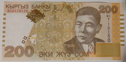 Kirghizistan 200 Som 2004 UNC P22 - Kirgisistan