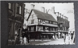 OSWESTRY LLWYD MANSION OLD R/P POSTCARD SHROPSHIRE - Shropshire