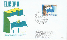 San Marino - Mi-Nr 781 FDC (K1803) - 1963