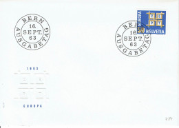 Schweiz / Switzerland - Mi-Nr 781 FDC (K1804) - 1963