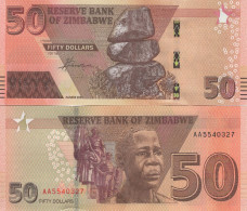 Zimbabwe 50 Dollars 2020 UNC, P-105 - Zimbabwe