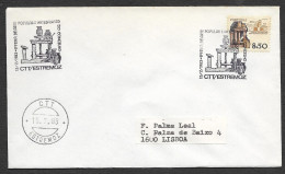 Portugal Cachet Commemoratif Foire Artisanat Poterie Traditionnelle Estremoz 1983 Traditional Pottery Fair Event Pmk - Postal Logo & Postmarks