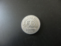 Deutschland 50 Pfennig 1920 D - 50 Rentenpfennig & 50 Reichspfennig