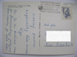 CSSR Slovakia Flamme Liptovsky Mikulas Peniaze Nevkladajte Do Listov A Balikov...postcard Tatras Demänovska Dolina - Brieven En Documenten