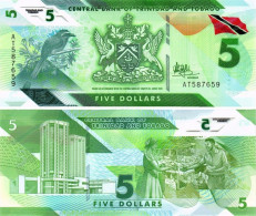 Trinidad & Tobado 5 Dollars 2020 (2021) UNC Polymer - Trinidad & Tobago