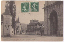 (25) 107, Baume Les Dames, Place St Martin Et Rue De La Gare, état - Baume Les Dames