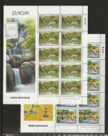 2001 MNH Ireland Mi 1321-22, Europa Sheets, Postfris - Blocks & Sheetlets