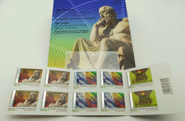 2018 Greece. 100 Years Of Diplomatic Relations Greece -Ethiopia. Booklet Of Stick Stamps. - Ongebruikt