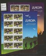 2007 MNH Ireland, Europa Sheets, Postfris - Blocks & Sheetlets