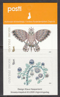 2020 Finland Enchanted Forest Folktales Owls Complete Booklet MNH @ BELOW Face Value - Ongebruikt