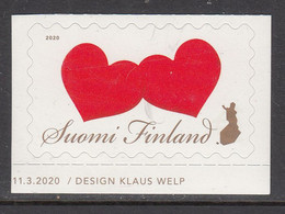 2020 Finland LOVE Valentine's Day Complete Set Of 1 MNH @ BELOW Face Value - Nuovi