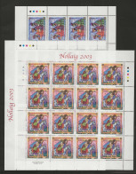 2003 MNH Ireland Mi 1550-52 Christmas Postfris** - Blocks & Sheetlets