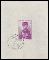 MONACO - 1938 - Yv.BF1 10fr Lilas-rose  - Oblitéré TB - Cachet Spécialdu 17 Janvier 1938 (b) - Blocks & Kleinbögen