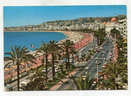 AK 154402 FRANCE - Nice - La Promenade Des Anglais - Straßenverkehr - Auto, Bus, Tram