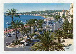 AK 154460 FRANCE - Nice - La Promenade Des Anglais - Straßenverkehr - Auto, Bus, Tram