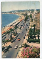 AK 154503 FRANCE - Nice - La Promenade Des Anglais - Straßenverkehr - Auto, Bus, Tram