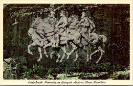 Georgia Atlanta Confederate Memorial On Historic Stone Mountain - Atlanta