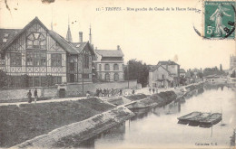 FRANCE - 10 - Troyes - Rive Gauche Du Canal De La Haute Seine - Carte Postale Ancienne - Troyes