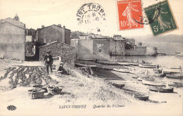 FRANCE - 83 - Saint-Tropez - Quartier Des Pêcheurs - Carte Postale Ancienne - Saint-Tropez