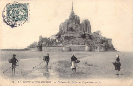 FRANCE - 50 - Le Mont Saint Michel - Pêcheurs Des Grèves Et Coquetières - Carte Postale Ancienne - Le Mont Saint Michel