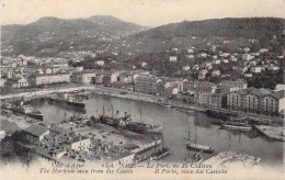 FRANCE - 06 - Nice - Le Port, Vu Du Château - Carte Postale Ancienne - Maritiem Transport - Haven