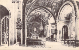 FRANCE - 06 - Nice - Cimiez - La Nef De L'Eglise - Carte Postale Ancienne - Monumentos, Edificios