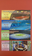 Commemorative Bus Ticket, Beijing 2008 Paralympics Opening Ceremony Set Of 2, Closing Ceremony Set Of 2, Total 4 Pieces - Mundo