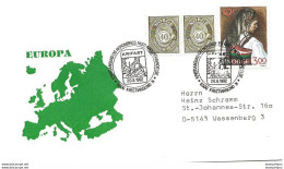 289 - 11 - Enveloppe Avec Oblit Spéciale De Kristiansund 1992 - Briefe U. Dokumente