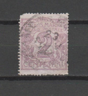 N° 34 TIMBRE SAINT-MARIN OBLITERE DE 1903   Cote : 10 € - Usados