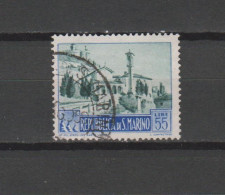 N° 331A TIMBRE SAINT-MARIN OBLITERE DE 1949   Cote : 36 € - Used Stamps