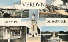 Cpsm France Verdun Champs De Bataille Multi View - Lorraine