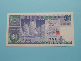 1 Dollar > Singapore ( See Scans ) UNC ! - Singapur