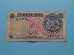 1 Dollar > Singapore ( See Scans ) Circulated ! - Singapour