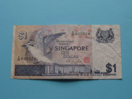 1 Dollar > Singapore ( See Scans ) Circulated ! - Singapur