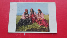 Ciganke-Zigeunerinnen.Fotografija U Boji.Farbenaufnahme O.vitec Fleischinger.Gypsies - Playing Cards