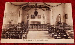 OURT-Ste-MARIE  - LIBRAMONT -  Intérieur De L'Eglise D'Ourt St Marie - Libramont-Chevigny