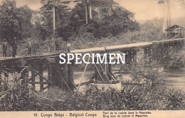 Pont De La Lukula Dans Le Mayumbe -  Congo Belge - 5 Centimes Stamp - Autres & Non Classés