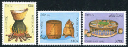 LAOS 1997 - YT 1266-68 ; Mi# 1574-76 MNH Lao Food - Laos