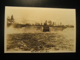 AUBURN Maine High Water 1930 USA Postcard - Auburn
