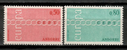 Andorra 1971 / Europa CEPT MNH / Mi26  34-14 - 1971