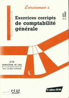 Exercices Corrigés De Comptabilité Générale De Alain Fayel (1989) - Management