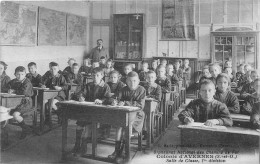 Colonie D'AVERNES -Salle De Classe, 1ere Division - Orphelinat National Des Chemins De Fer - Avernes